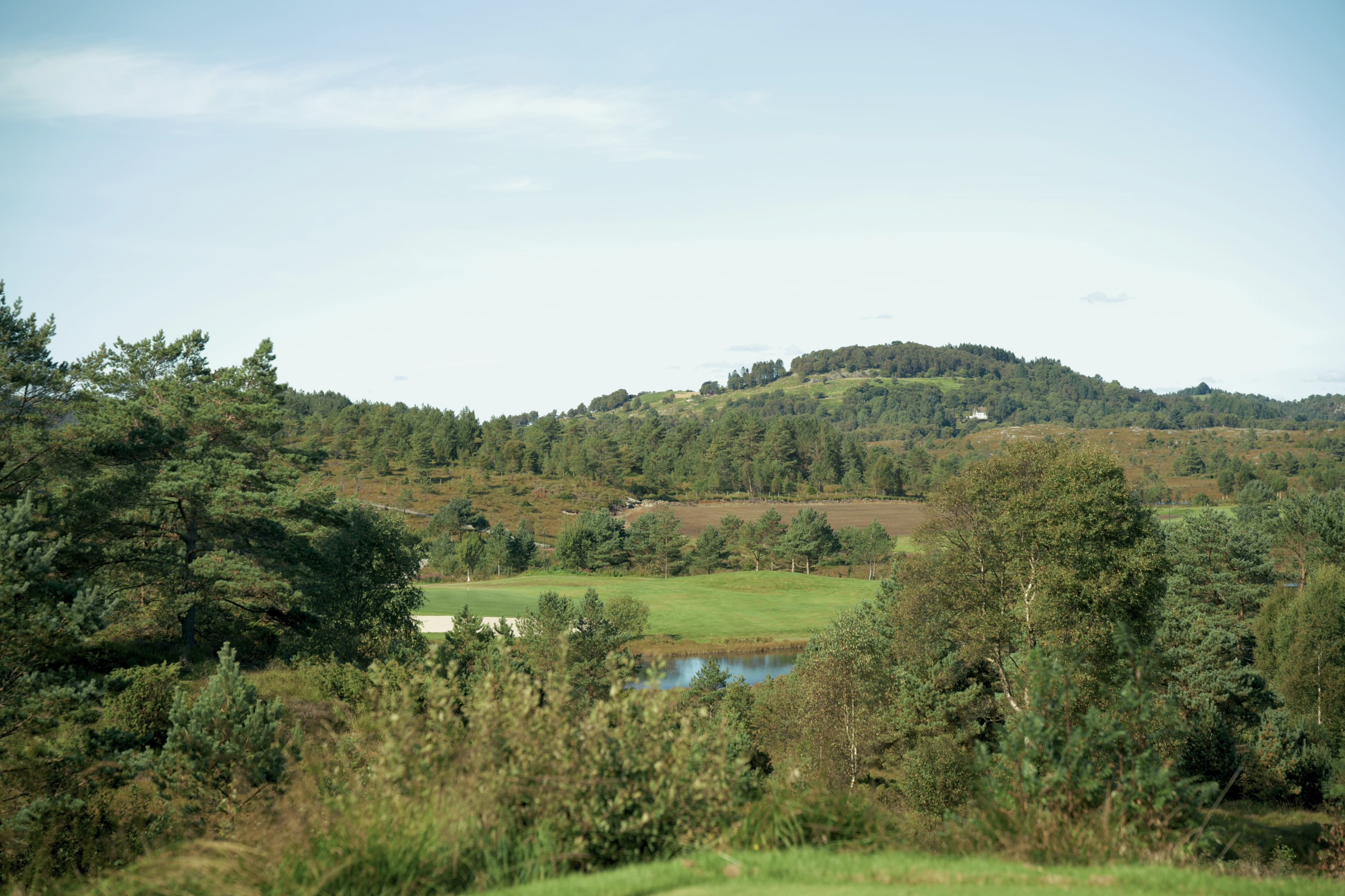 Oversiktibilde Haugaland Golfklubb hull 12 00000001