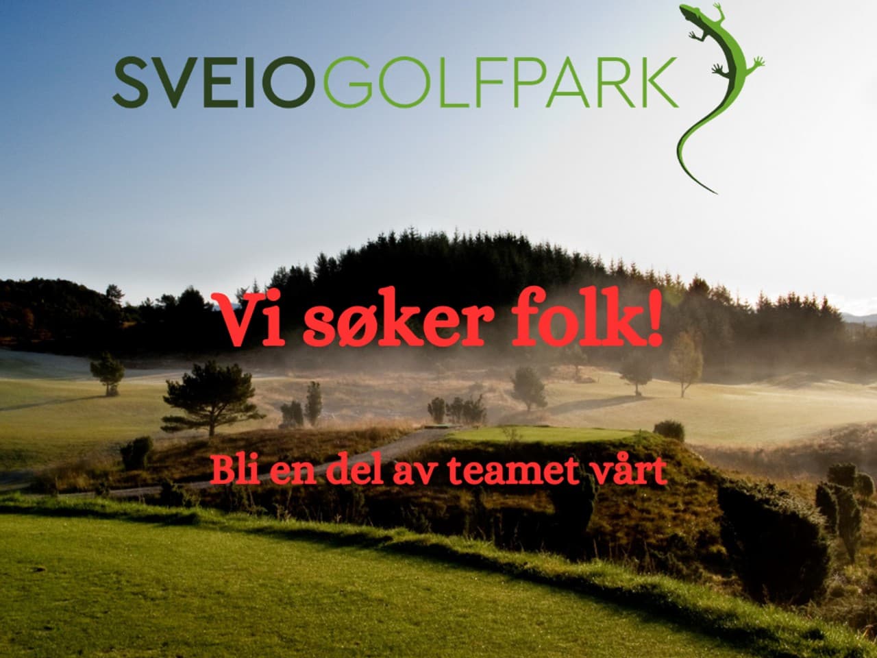 Vi søker folk!