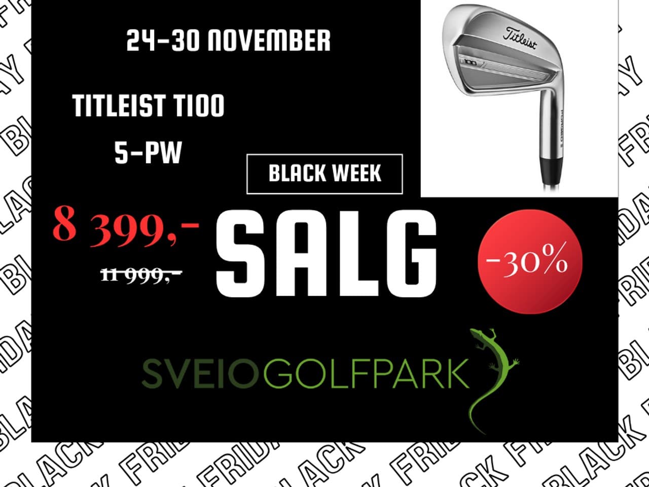⚫ BLACK WEEK Kommer (24. – 30. november)!